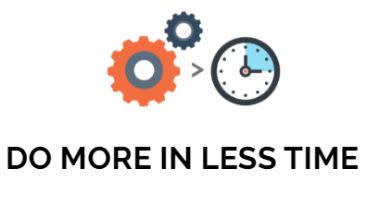 do more in less time gears